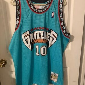 Mitchell & Ness Vancouver Grizzlies Teal Jersey